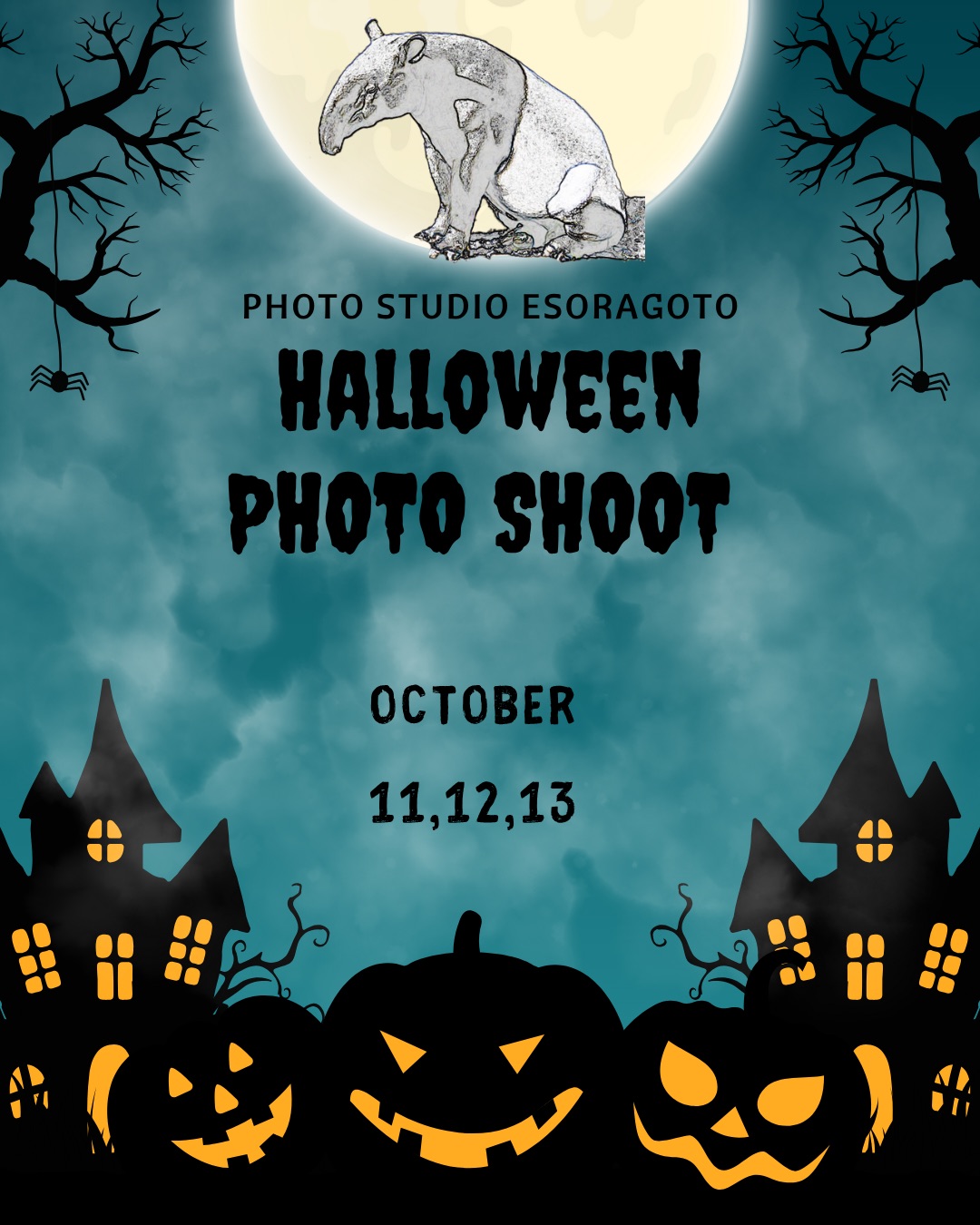 ハロウィン撮影会開催🎃